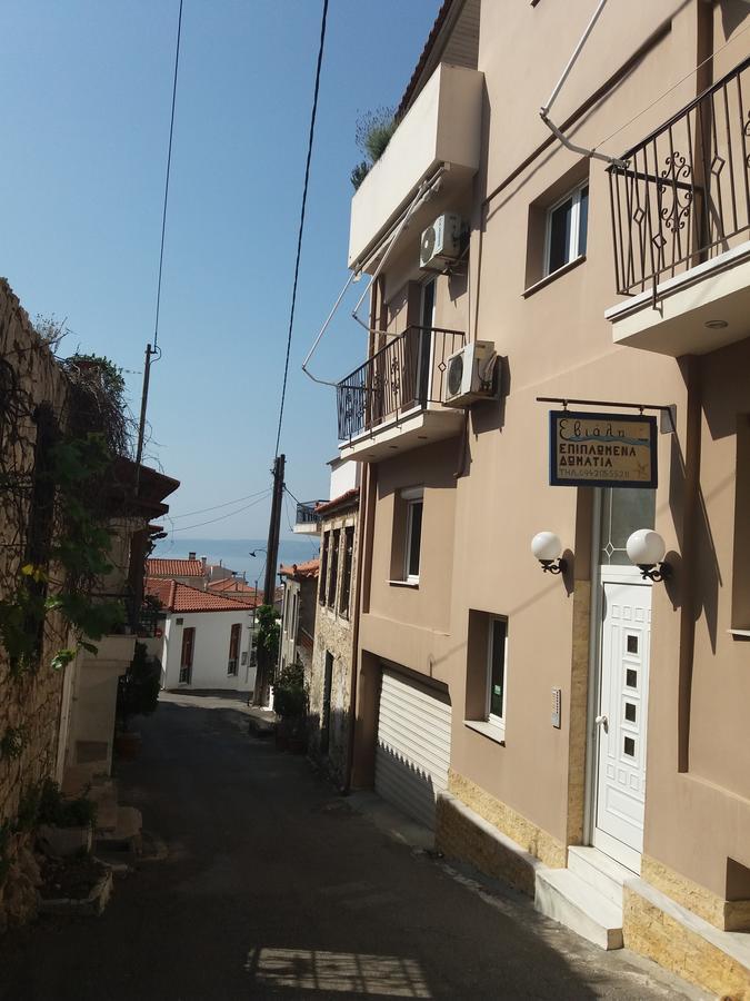 Eviali Apartments Límni Exterior foto
